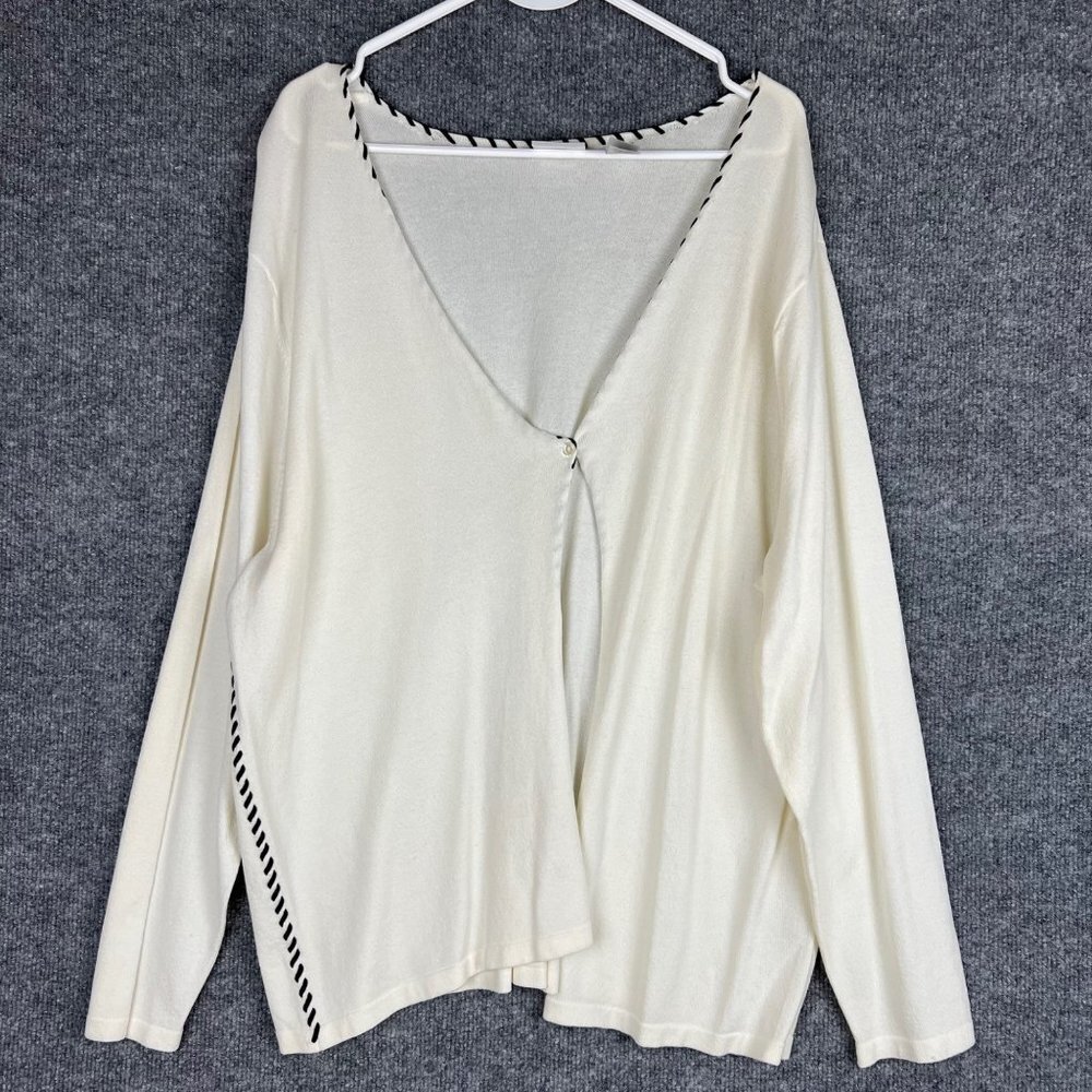 NEW VILLAGER WOMAN~Liz Claiborne Knit career Sz‎ 3 cardigan